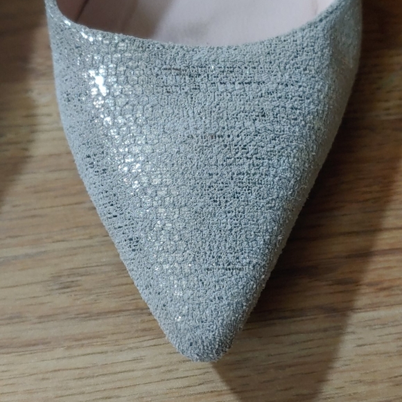 kate spade Madelyne Gold Shimmer Heels 5.5 - Picture 4 of 12